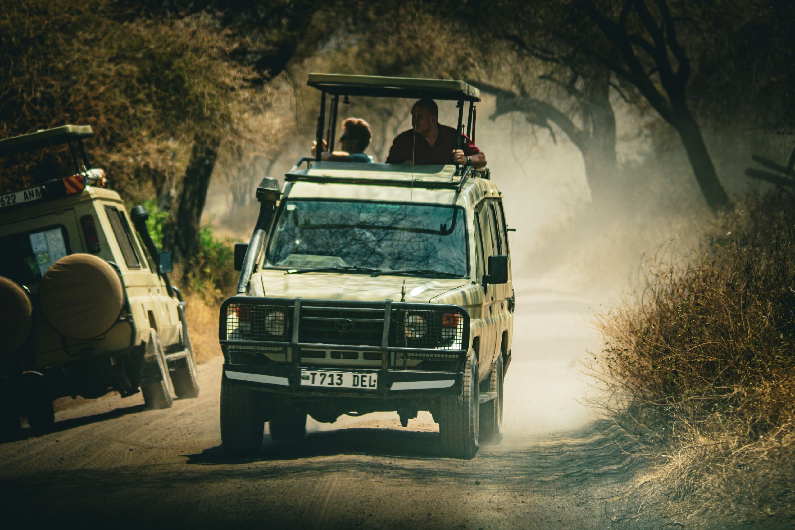 Safari vehicle Tanzania