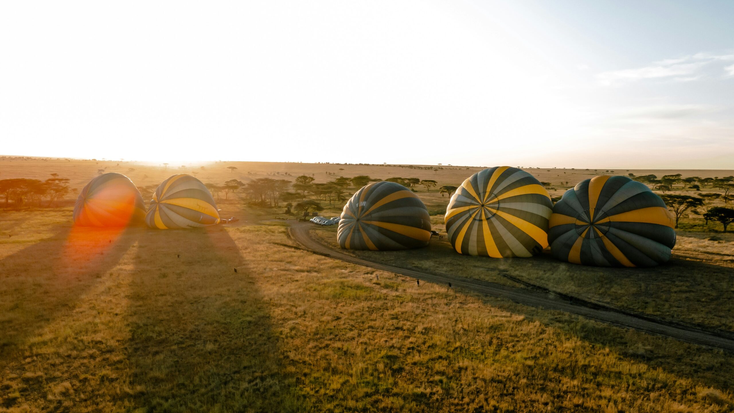 Hot air balloon Serengeti